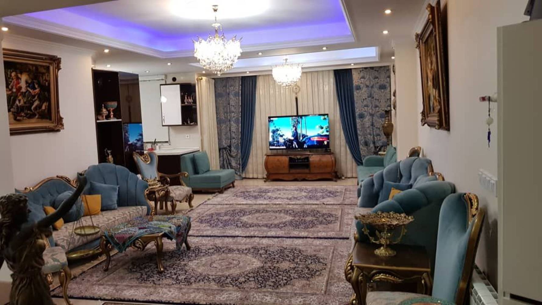 100 متر فول بالای ستارخان 